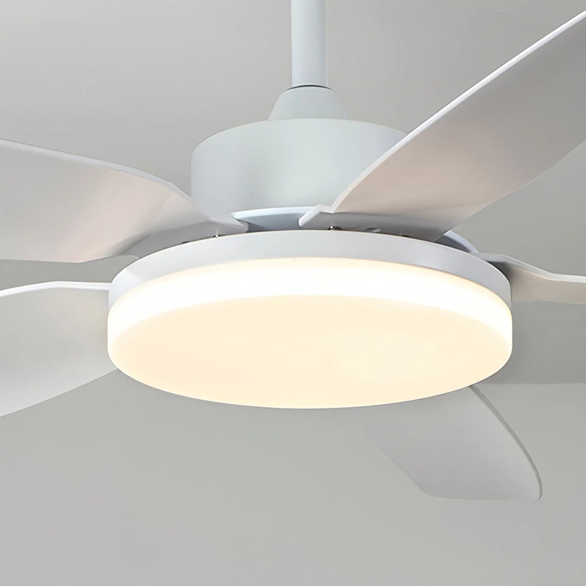 White Remote Control Ceiling Fan Light – detail 15