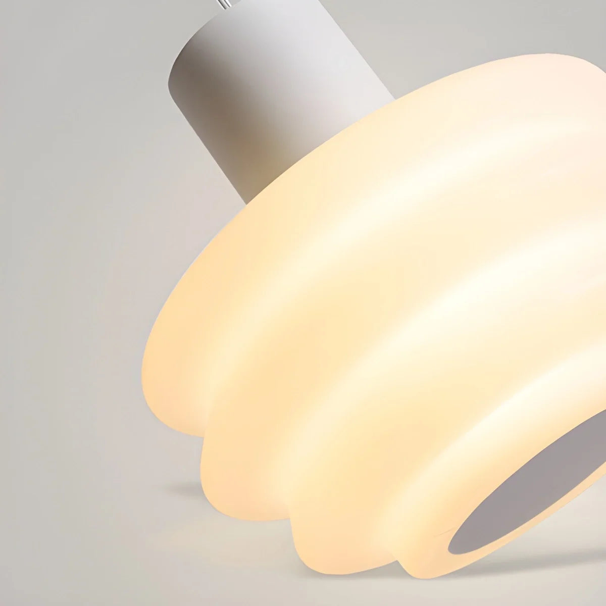 Nordic Cream Style LED Bedroom Small Pendant Light – detail 13