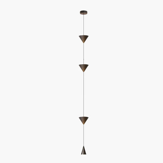 Cone Desigh Hanging Cable Floor Lamp