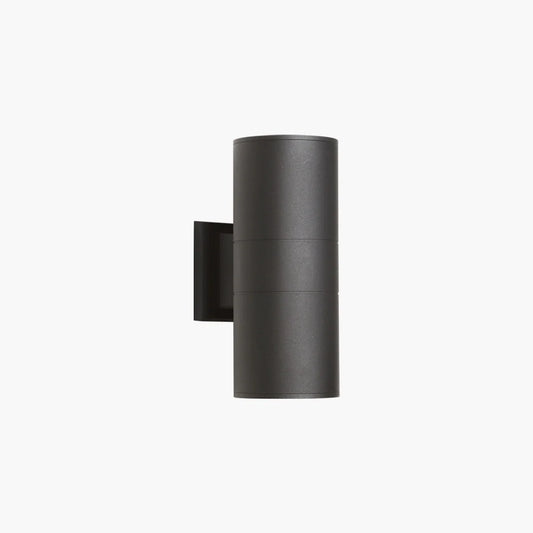 Outdoor Aluminum Cylinder Up and Down Wall Lamp