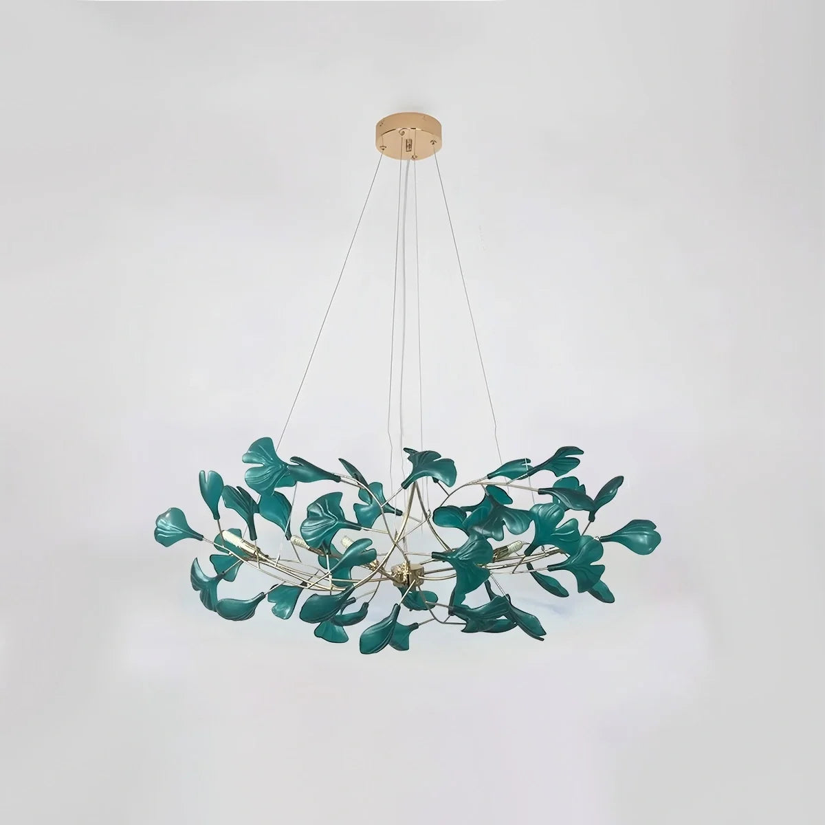 Acrylic Ginkgo Leaf Chandelier for Dining Area – Acrylic detail 4