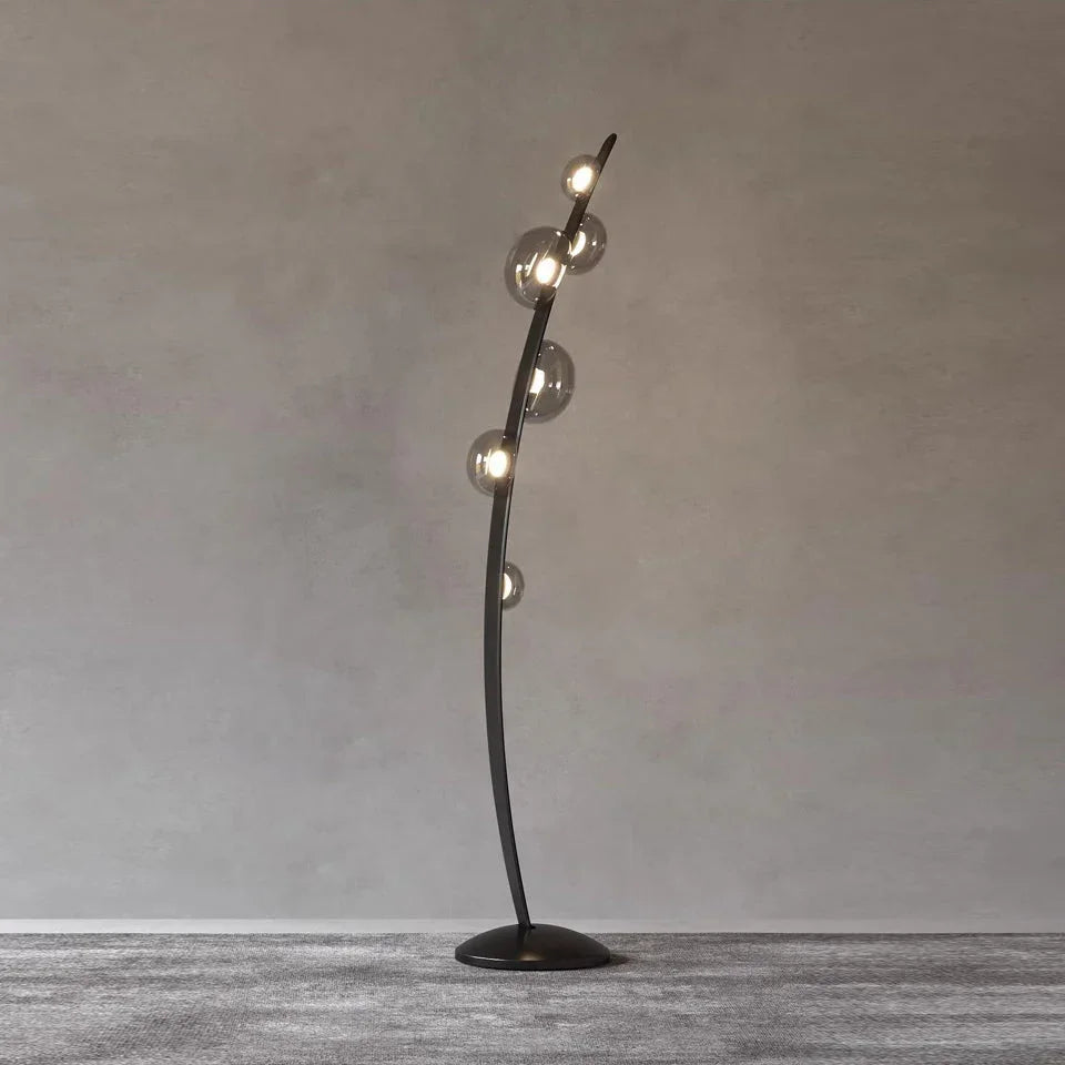 Dew Drops LED Glass Floor Lamp – Glass detail 28