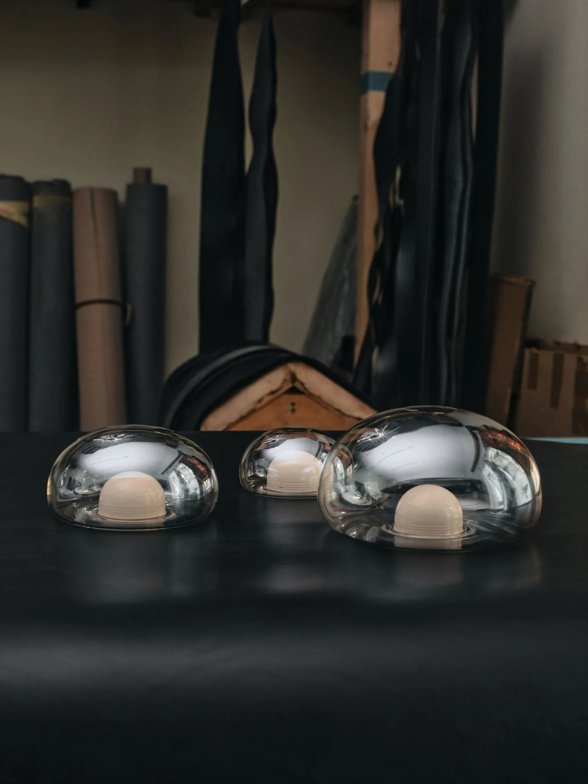 Dew Drops LED Glass Floor Lamp – Glass detail 18