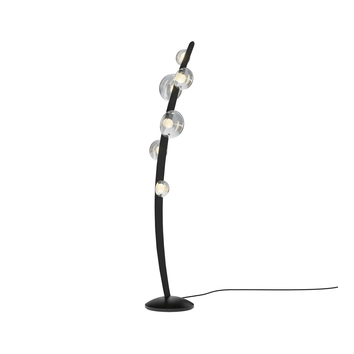 Dew Drops LED Glass Floor Lamp