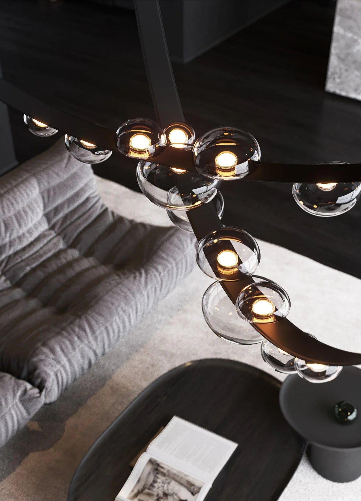 Dew Drops Glass Pendant Lamp – Glass detail 30