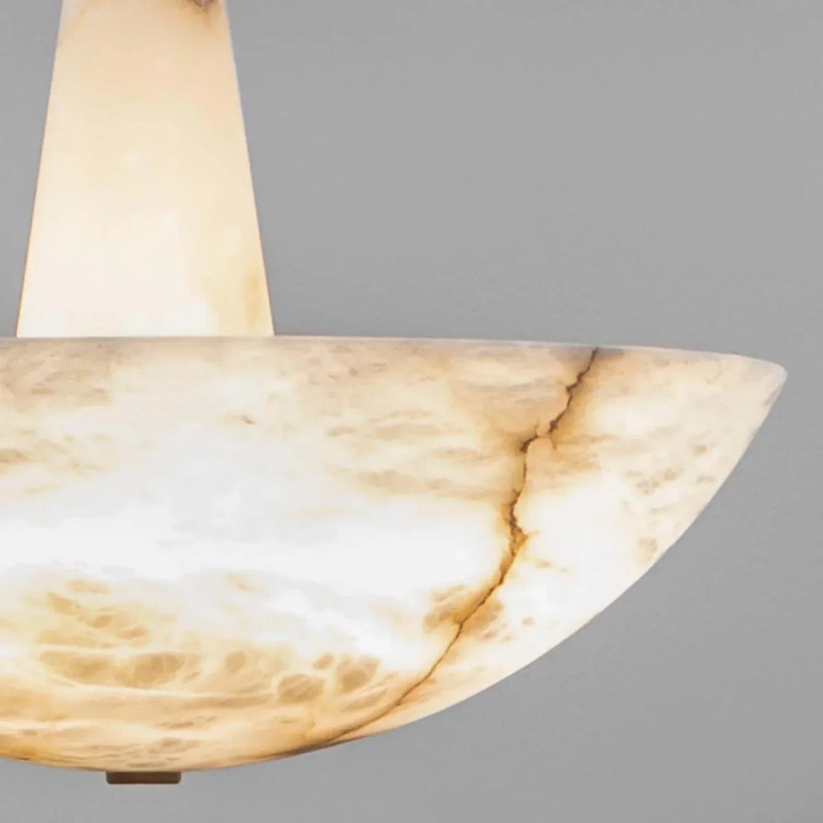 Dome Alabaster Domus Pendant Light – Alabaster detail 4