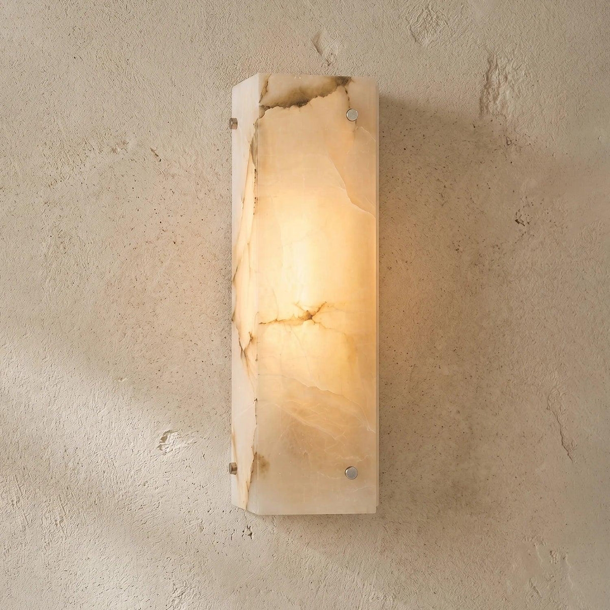 Double Panel Aurelia Alabaster Wall Lamp – Alabaster detail 10