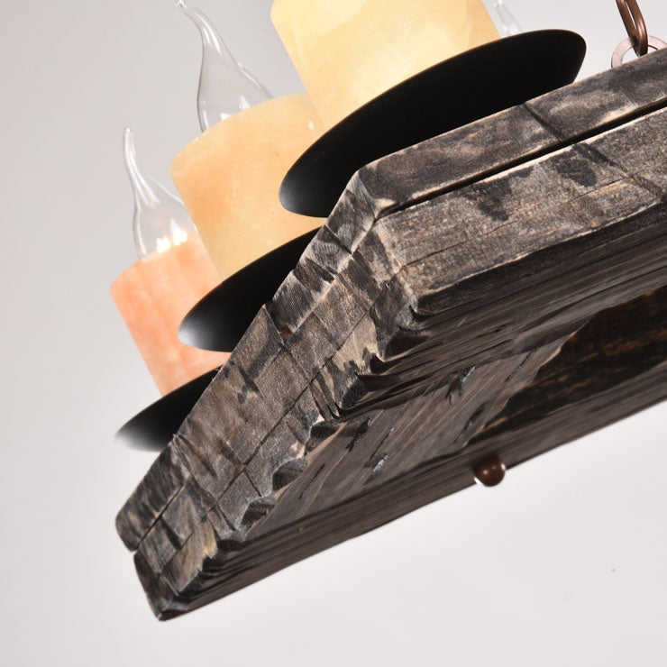 Austin Farmhouse Candle Chandelier – detail 10