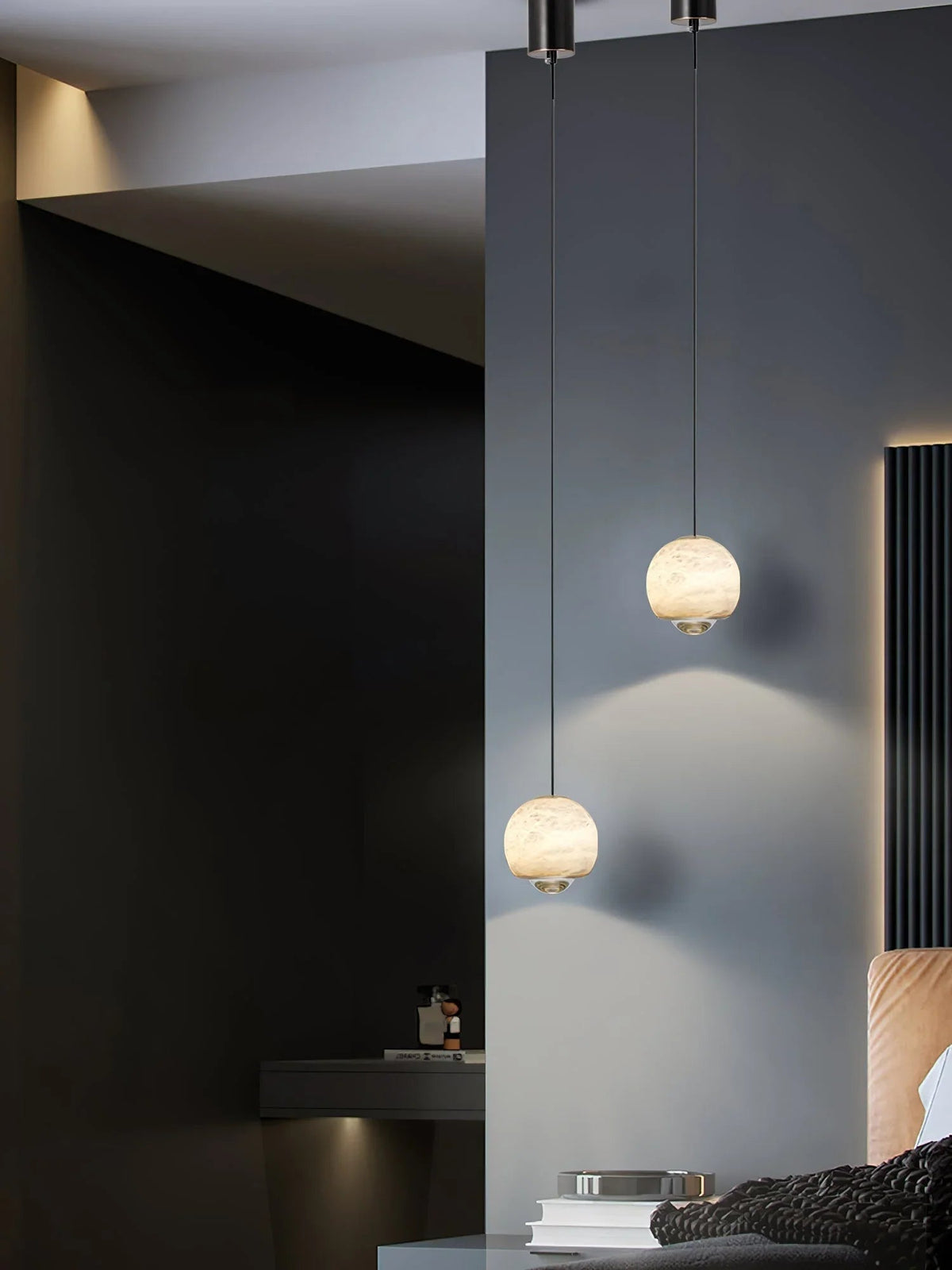 Ferox Alabaster Pendant Light – Alabaster detail 17