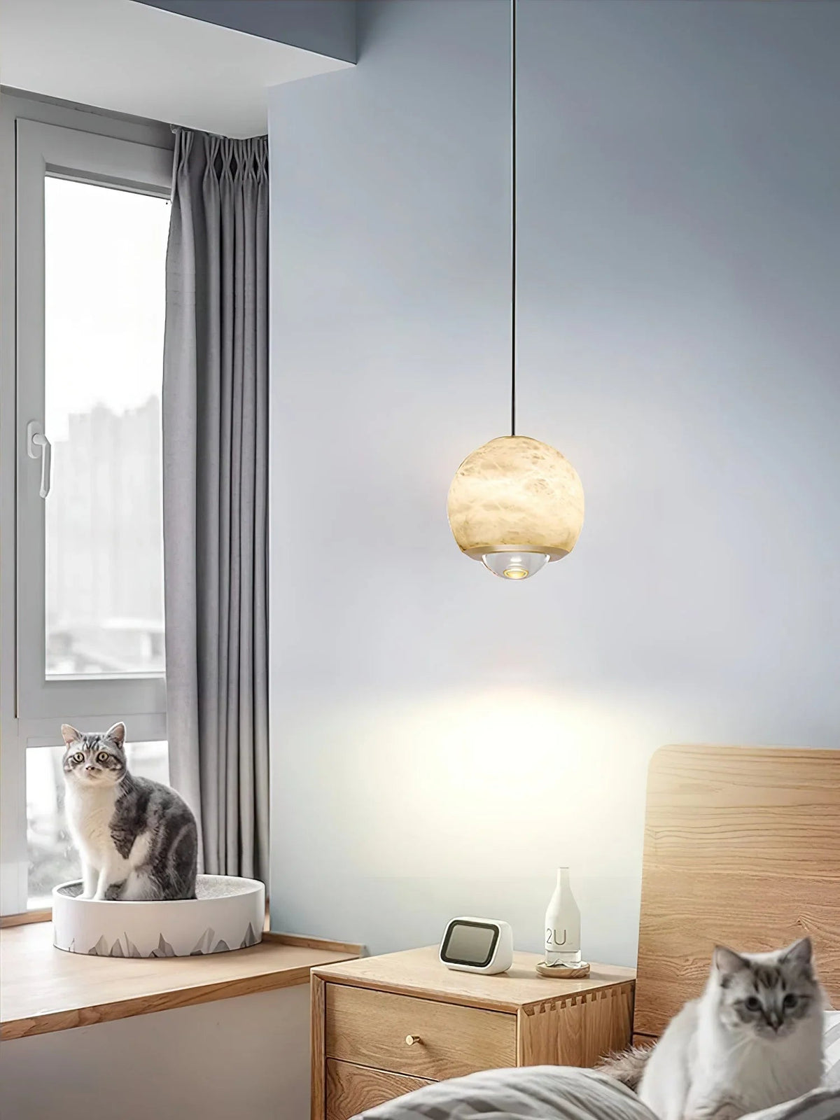 Ferox Alabaster Pendant Light – Alabaster detail 22