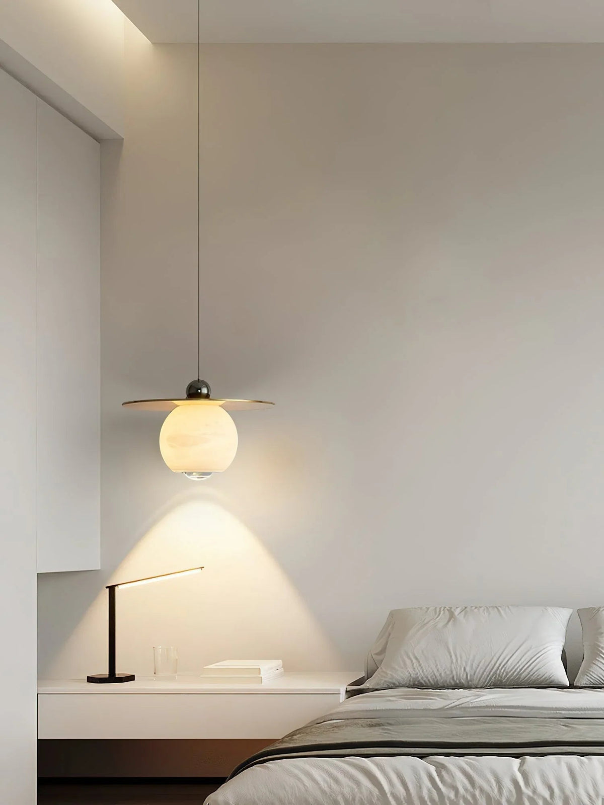 Flavas Alabaster Pendant Lamp – Alabaster detail 11
