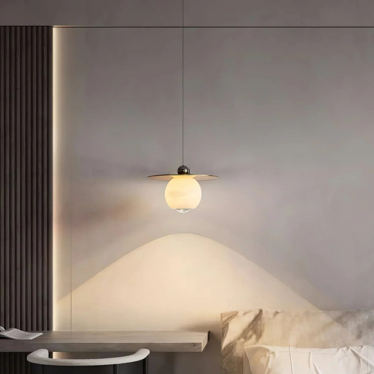 Flavas Alabaster Pendant Lamp – Alabaster detail 7