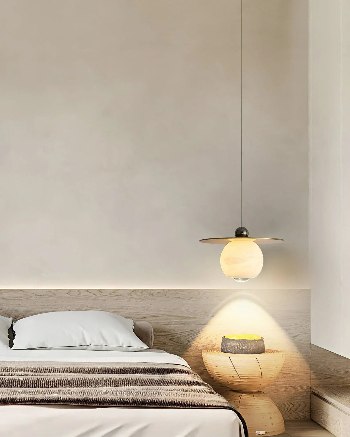 Flavas Alabaster Pendant Lamp – Alabaster detail 13
