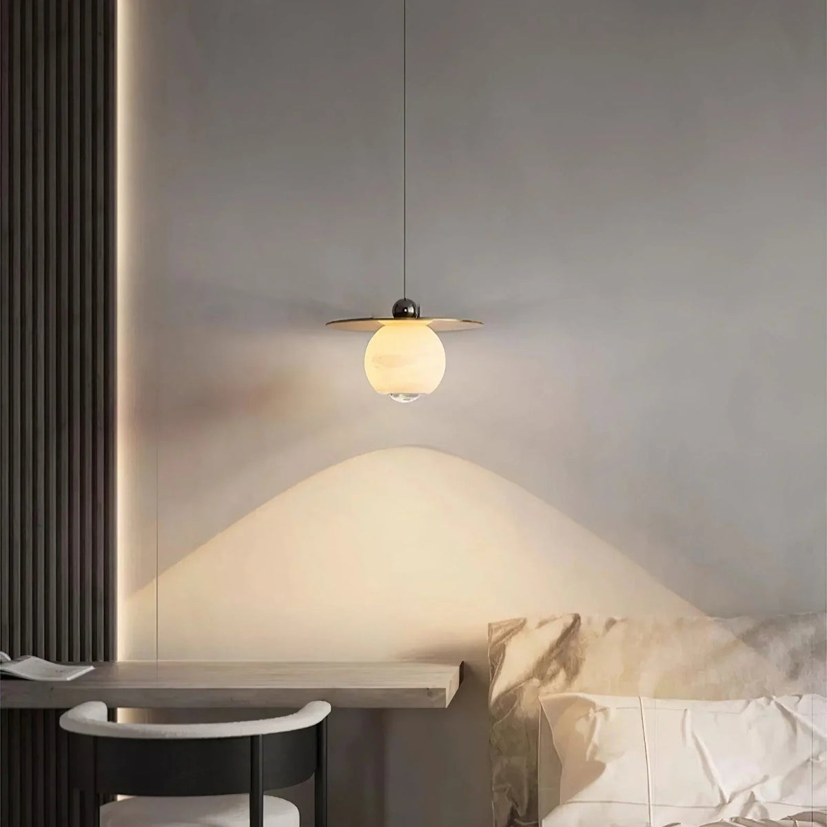 Flavas Alabaster Pendant Lamp – Alabaster detail 4