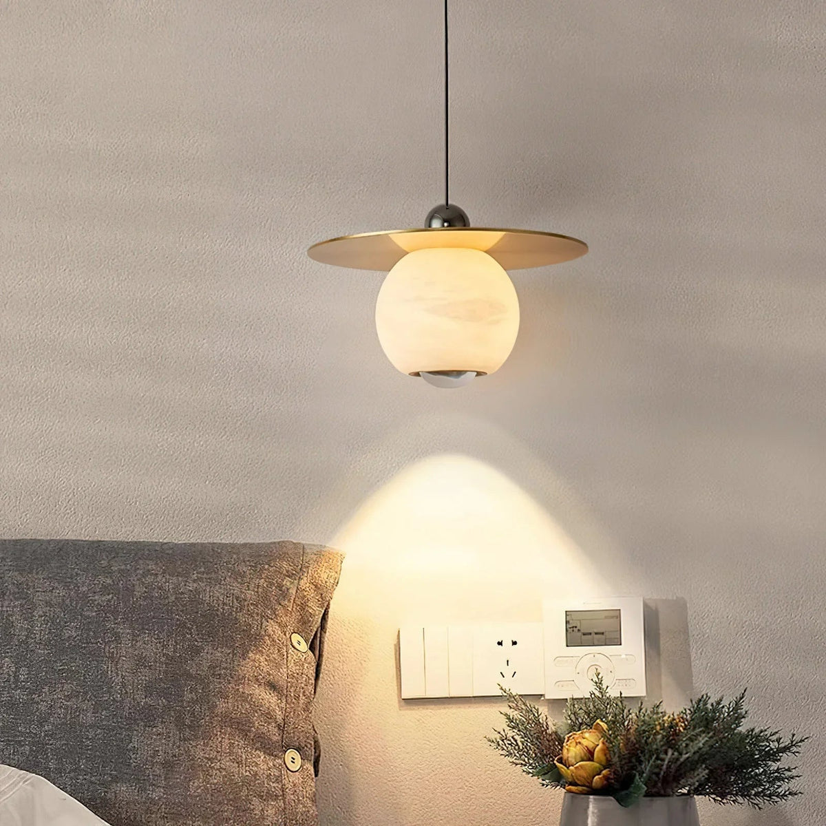 Flavas Alabaster Pendant Lamp – Alabaster detail 2