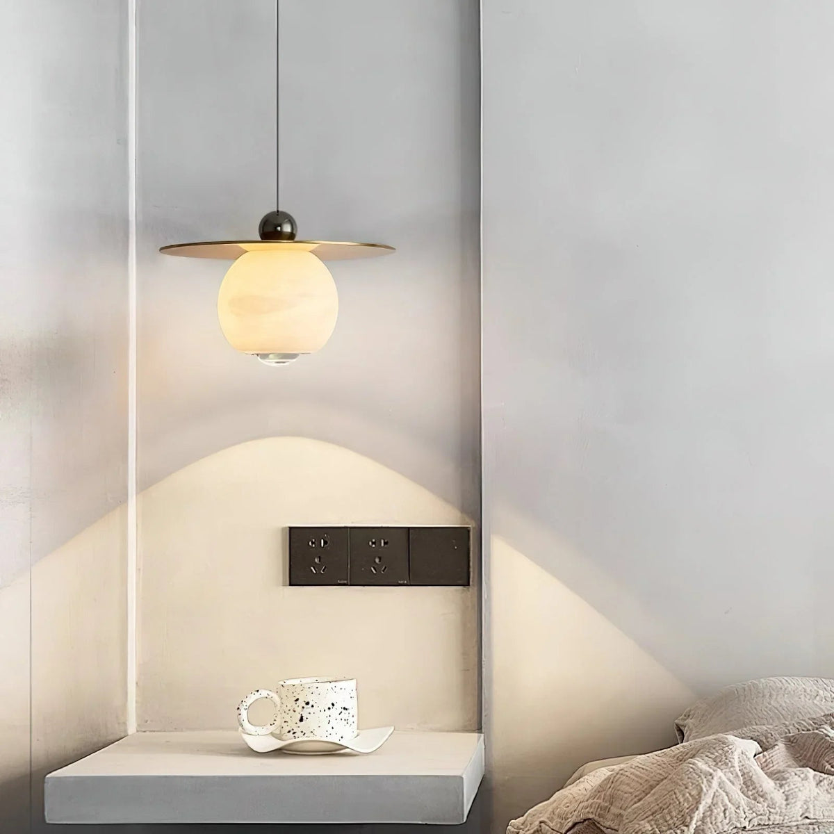 Flavas Alabaster Pendant Lamp – Alabaster detail 6