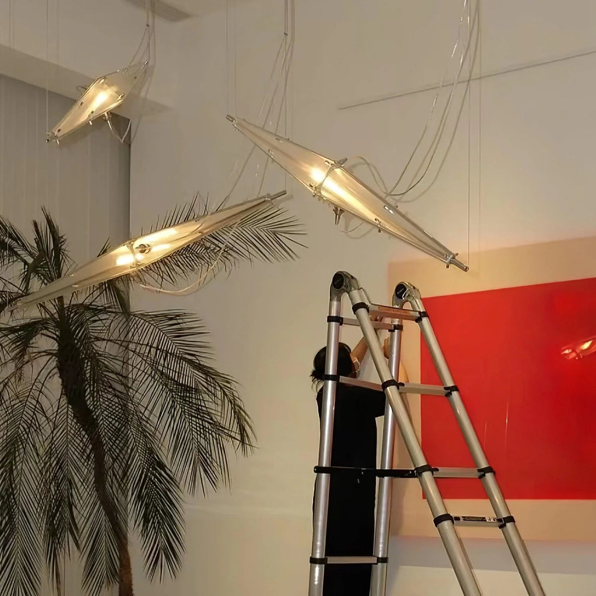 Fragment Steel Pendant Lamp – Steel detail 3