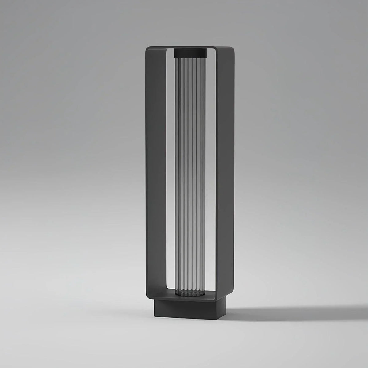 Frame Acrylic Outdoor Post Lamp Steel – Steel detail 19