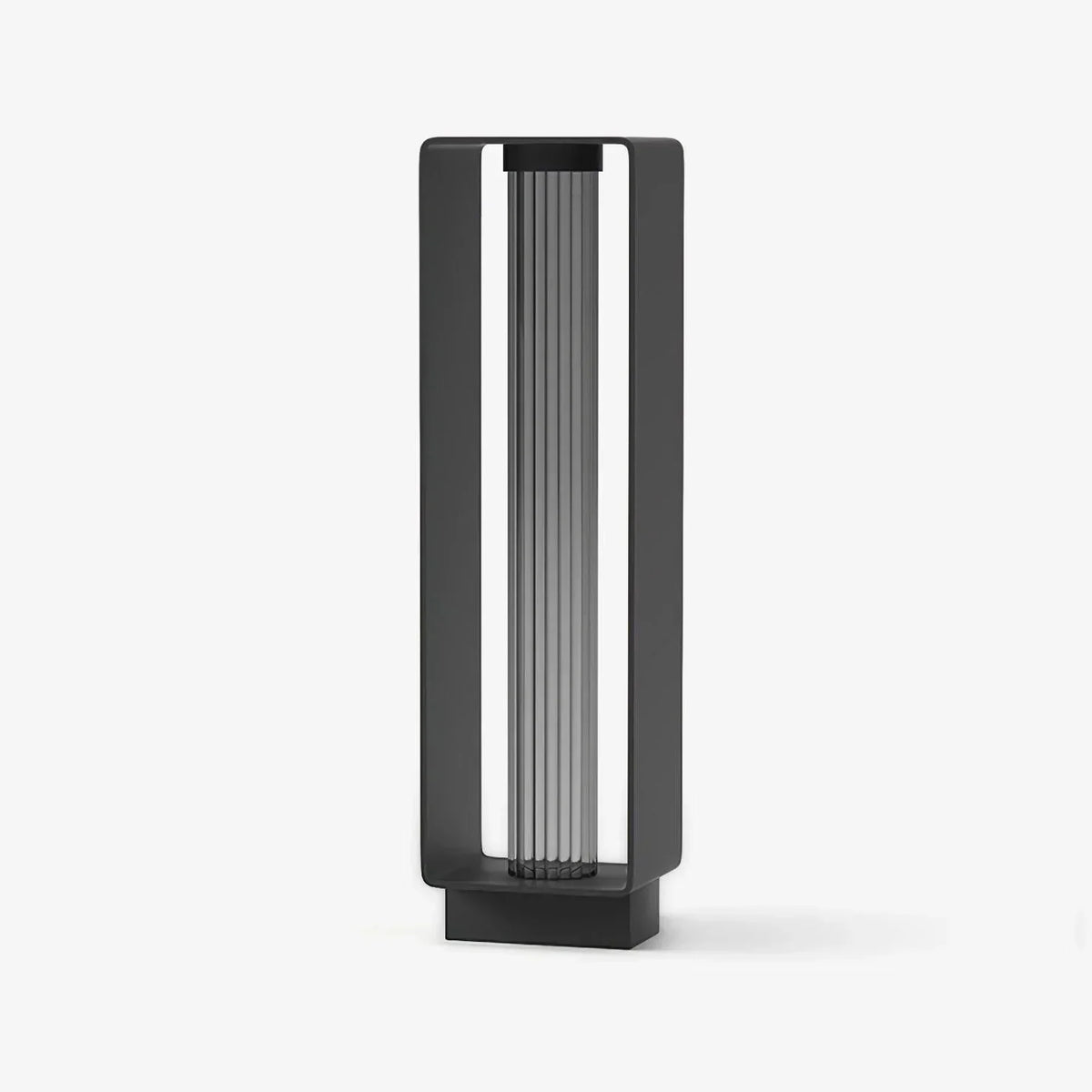 Frame Acrylic Outdoor Post Lamp Steel – Steel detail 16