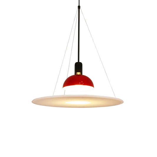 Frisbi Acrylic Disc Steel Pendant Light