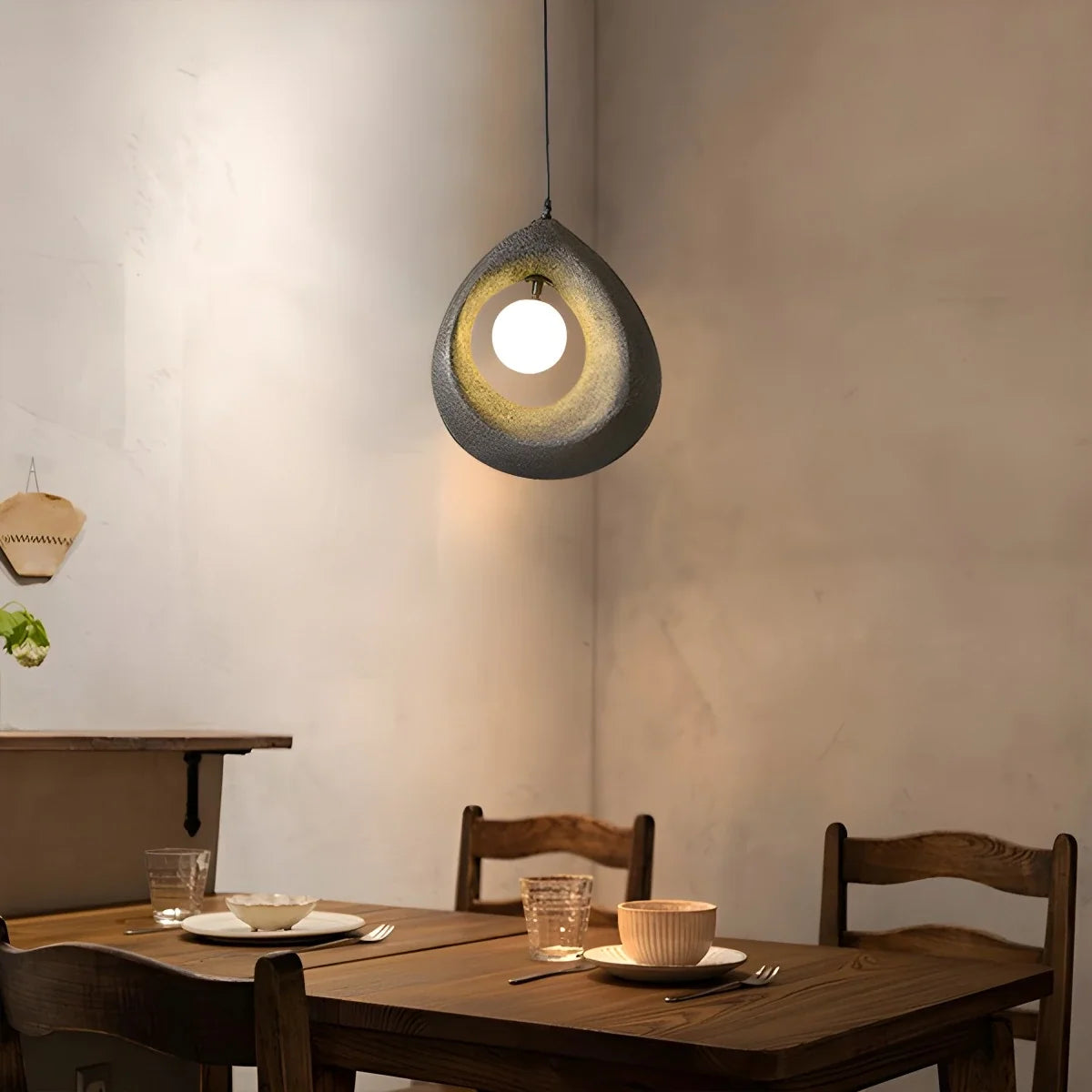 Circular Wabi Sabi Pendant Light Modern Lighting – detail 32