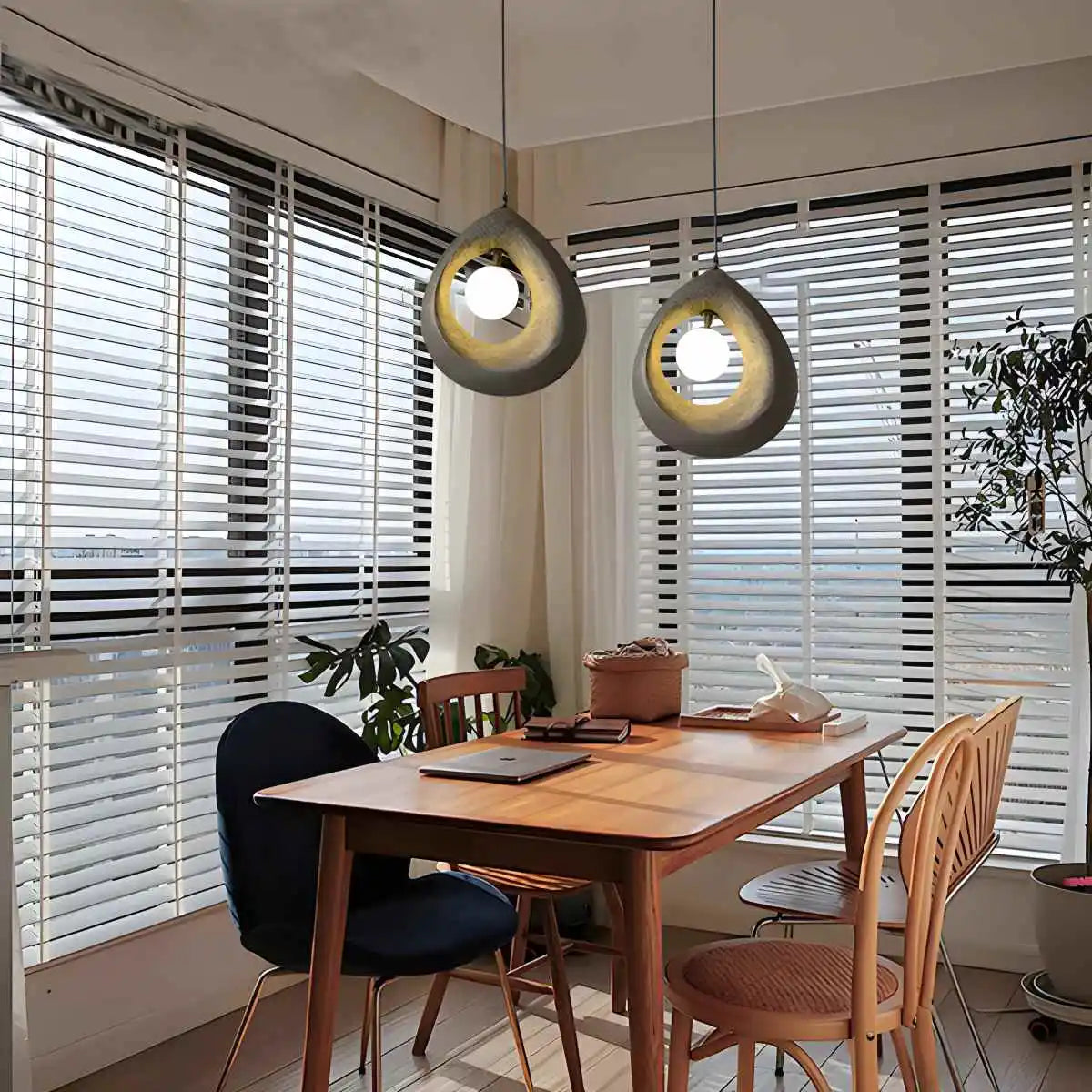 Circular Wabi Sabi Pendant Light Modern Lighting – detail 33