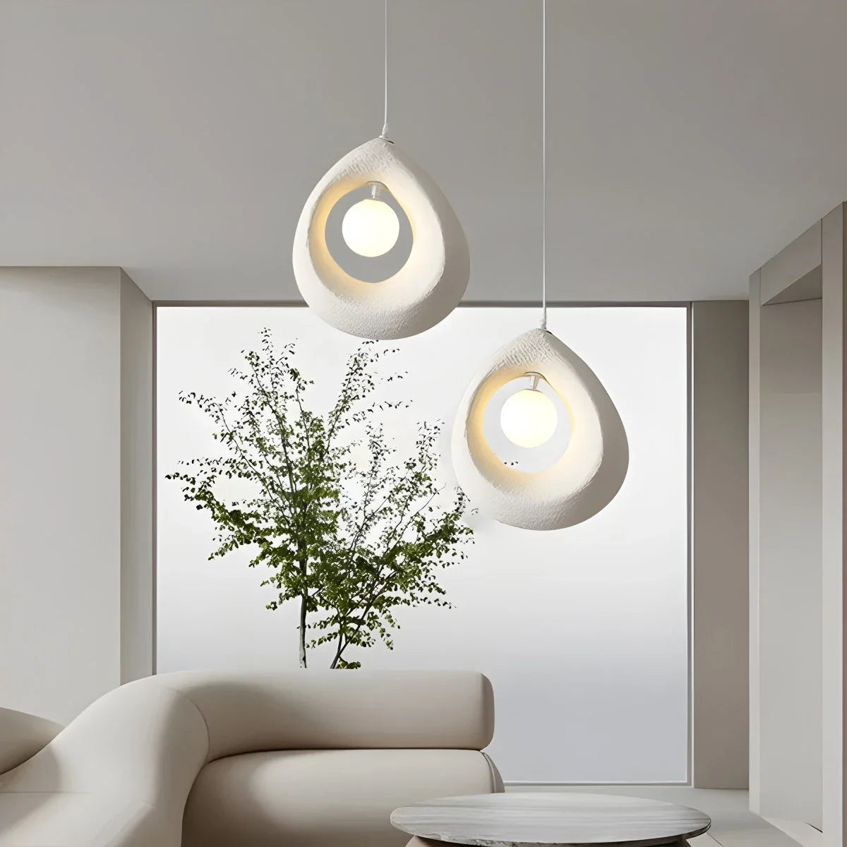 Circular Wabi Sabi Pendant Light Modern Lighting – detail 10