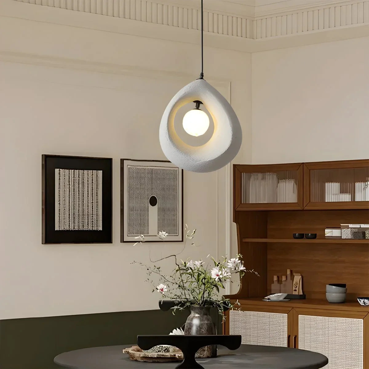 Circular Wabi Sabi Pendant Light Modern Lighting – detail 22