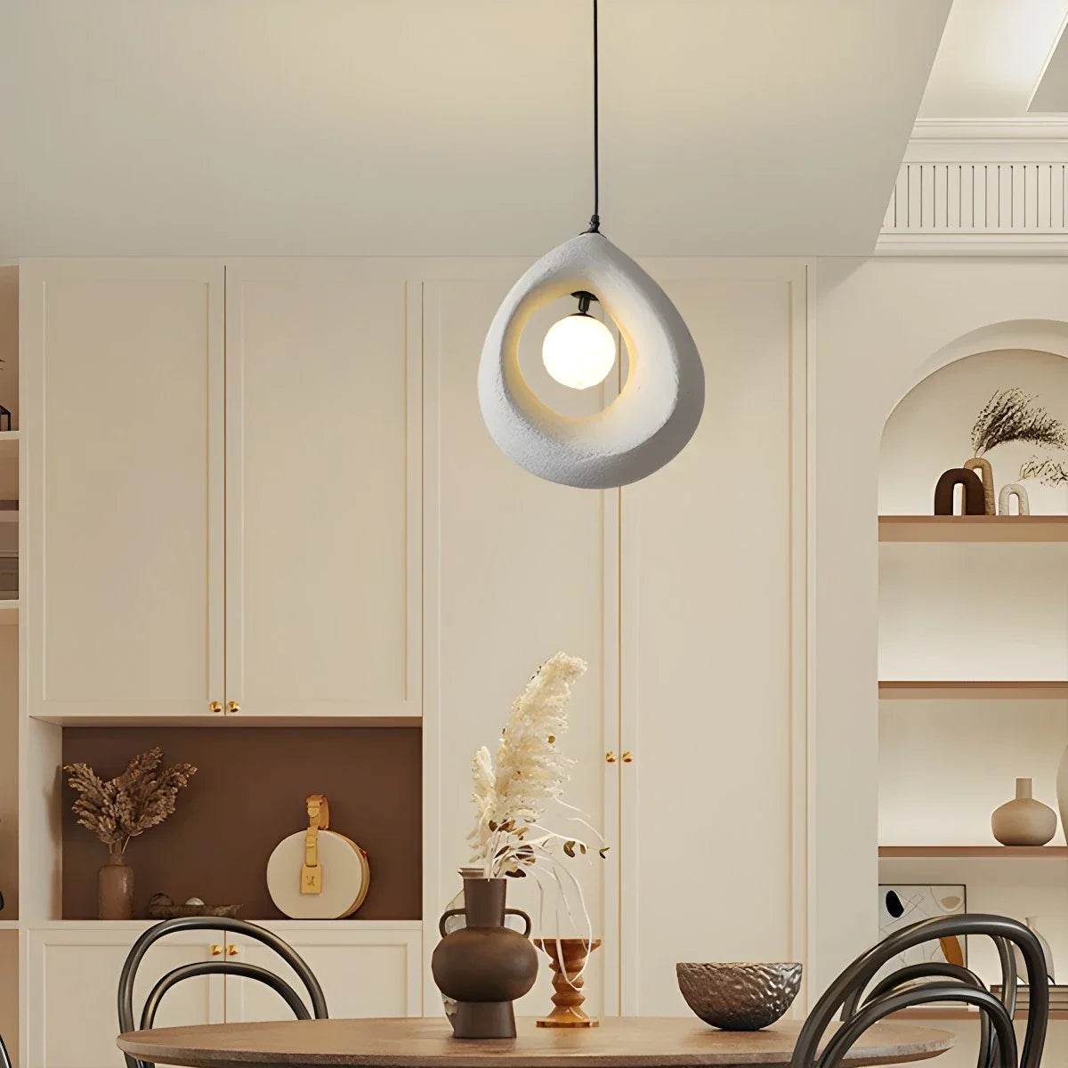 Circular Wabi Sabi Pendant Light Modern Lighting – detail 23