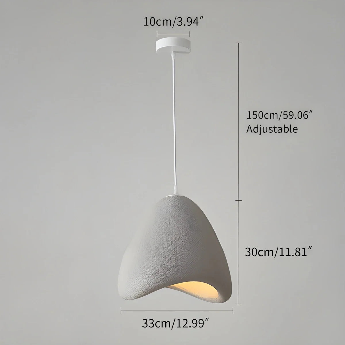 Japanese Style Bird's Nest Shape Pendant Light – detail 10