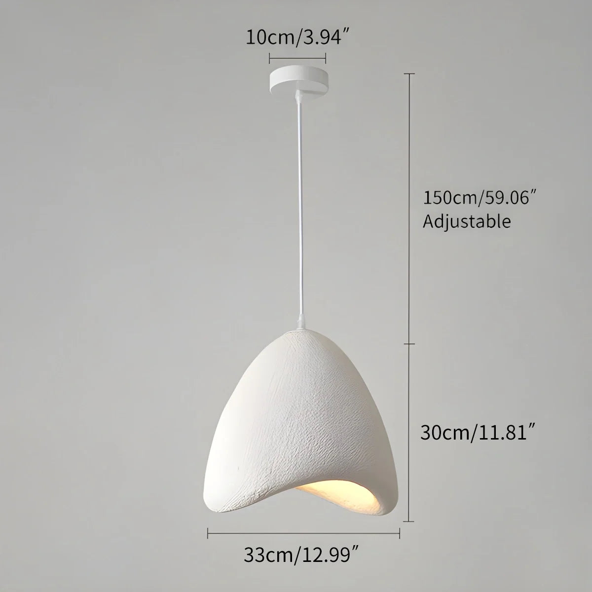 Japanese Style Bird's Nest Shape Pendant Light – detail 4