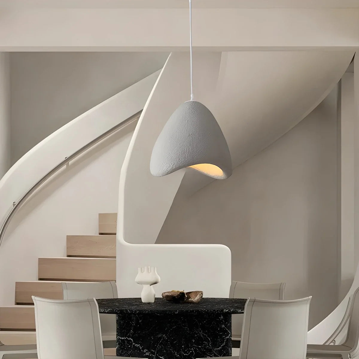 Japanese Style Bird's Nest Shape Pendant Light – detail 15
