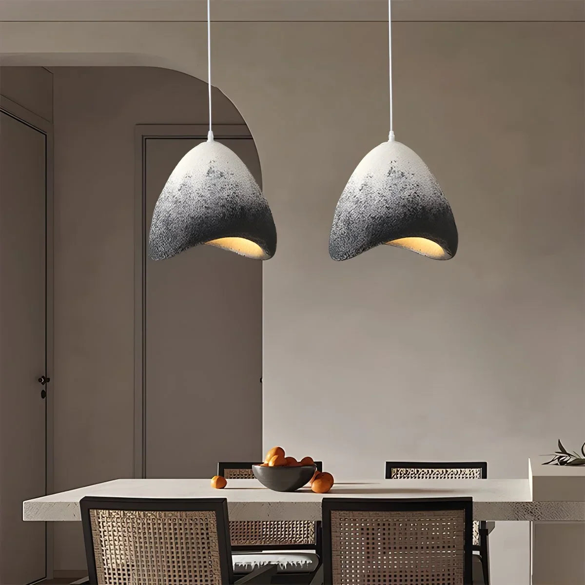 Japanese Style Bird's Nest Shape Pendant Light – detail 21