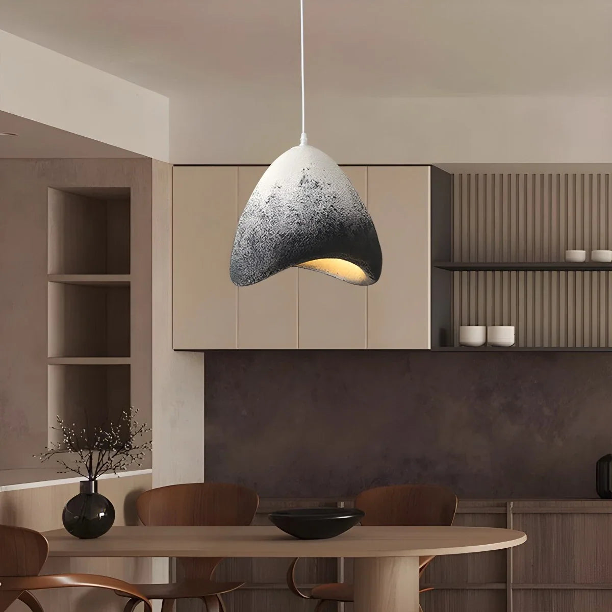 Japanese Style Bird's Nest Shape Pendant Light – detail 18