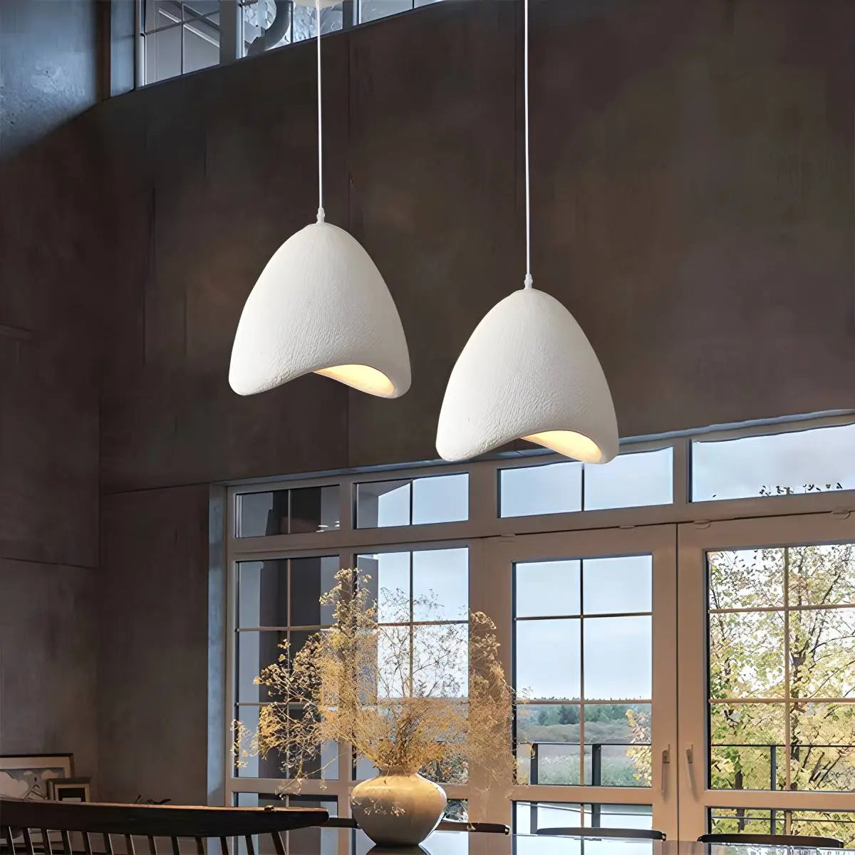 Japanese Style Bird's Nest Shape Pendant Light – detail 7