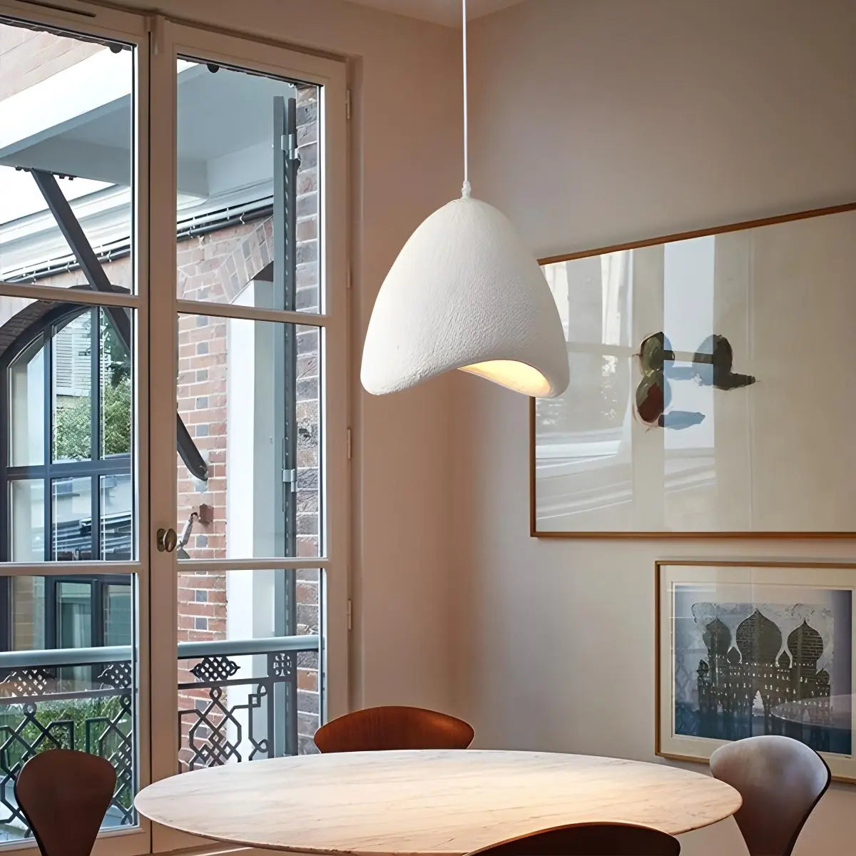 Japanese Style Bird's Nest Shape Pendant Light – detail 8
