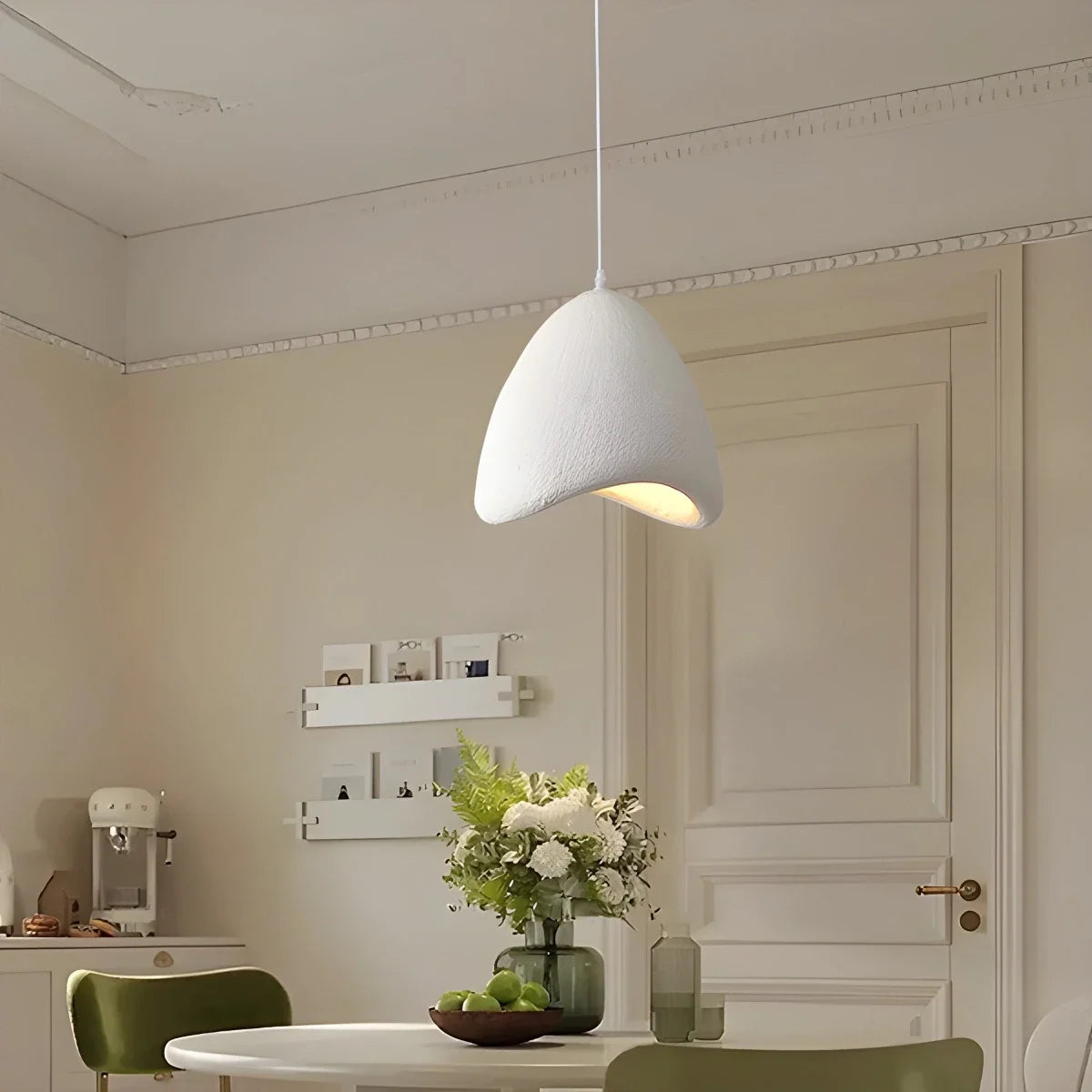 Japanese Style Bird's Nest Shape Pendant Light – detail 2