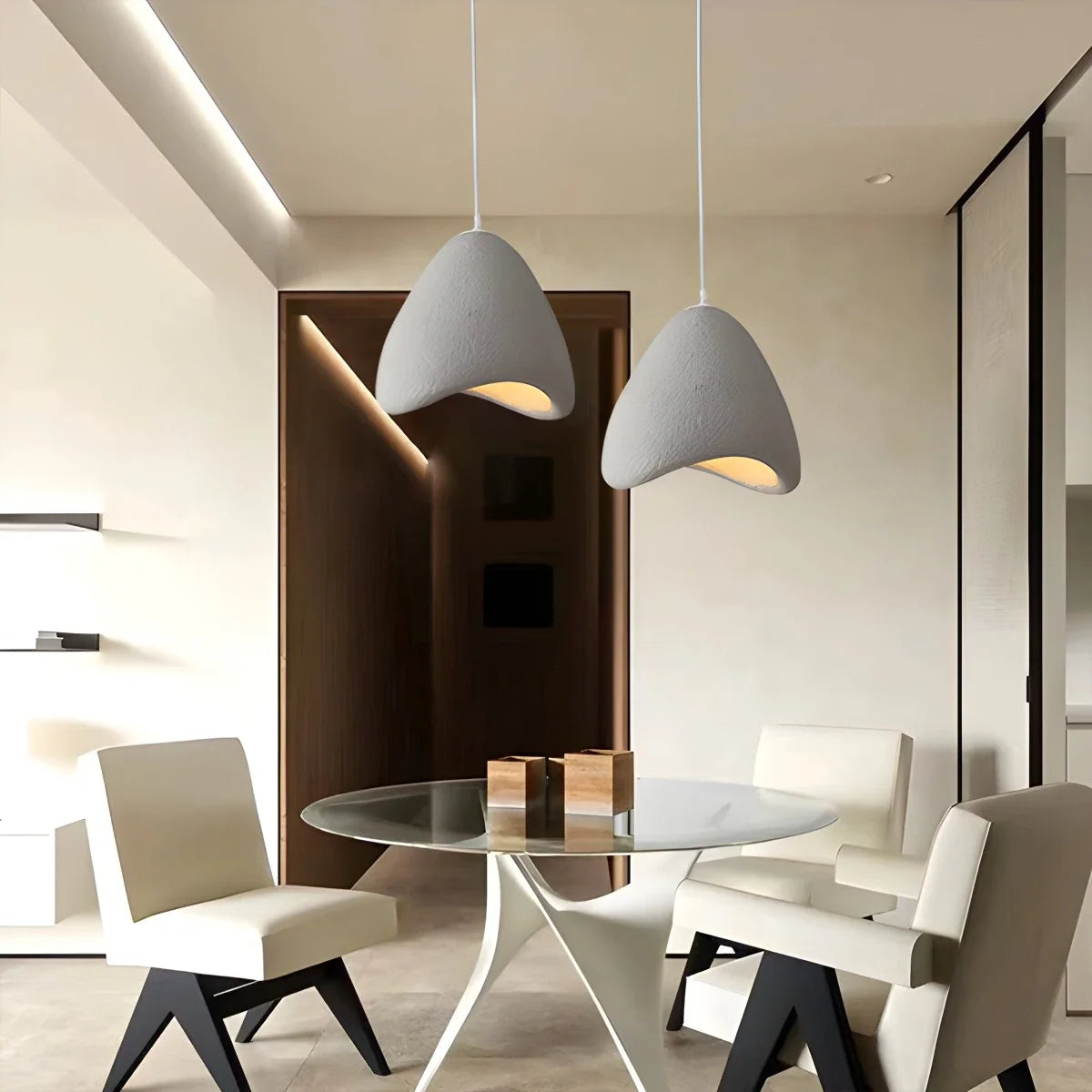 Japanese Style Bird's Nest Shape Pendant Light – detail 13