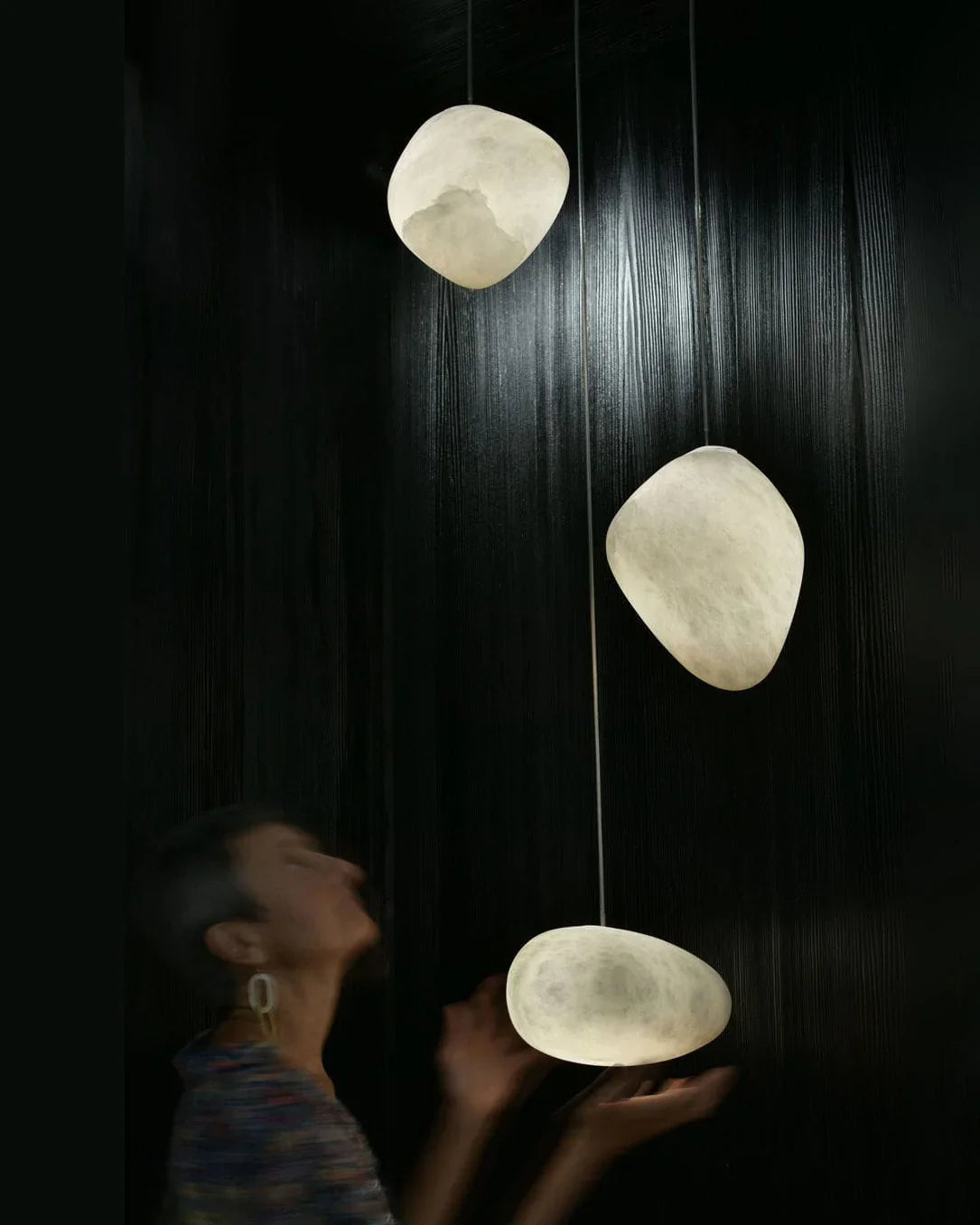 Pebble Alabaster Pendant Lamp – Alabaster detail 17