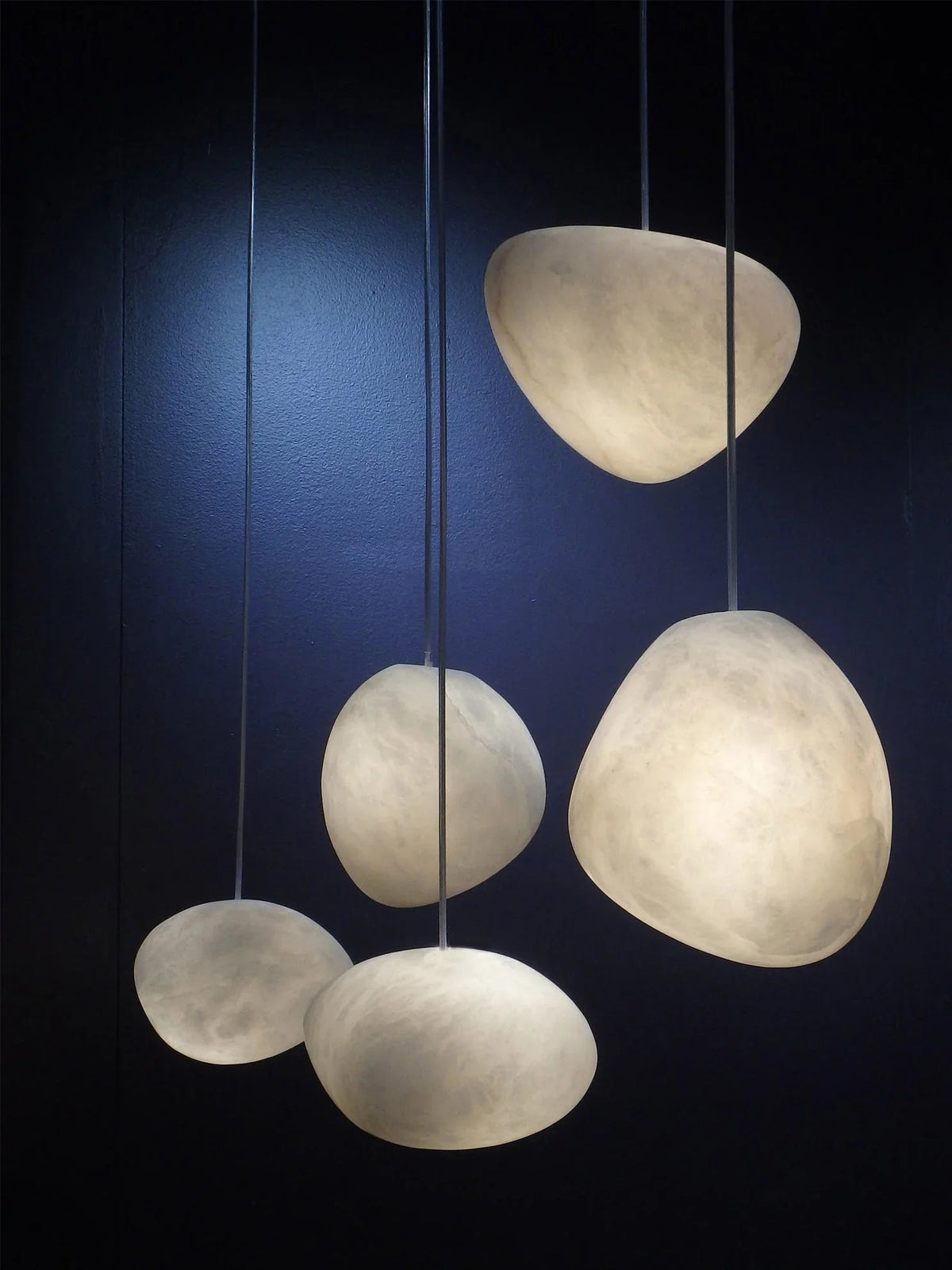 Pebble Alabaster Pendant Lamp – Alabaster detail 19