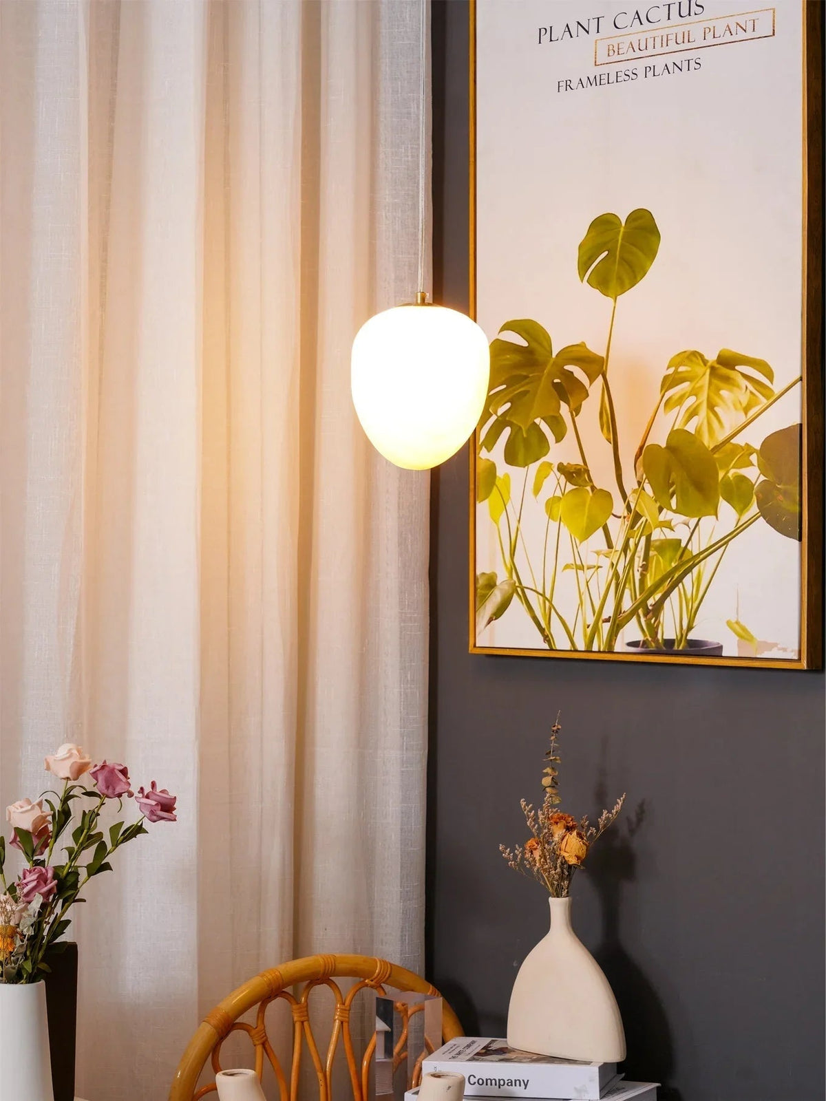 Pebble Alabaster Pendant Lamp – Alabaster detail 11