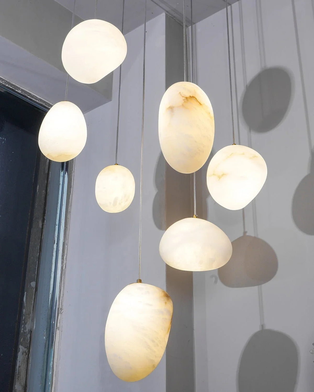 Pebble Alabaster Pendant Lamp – Alabaster detail 25