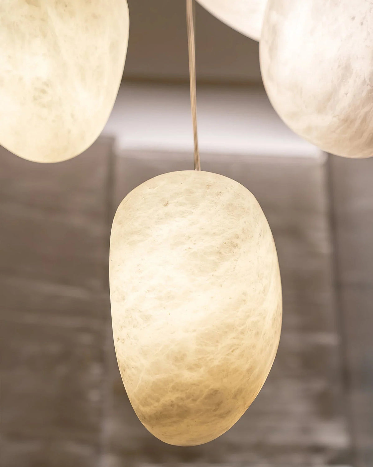 Pebble Alabaster Pendant Lamp – Alabaster detail 26