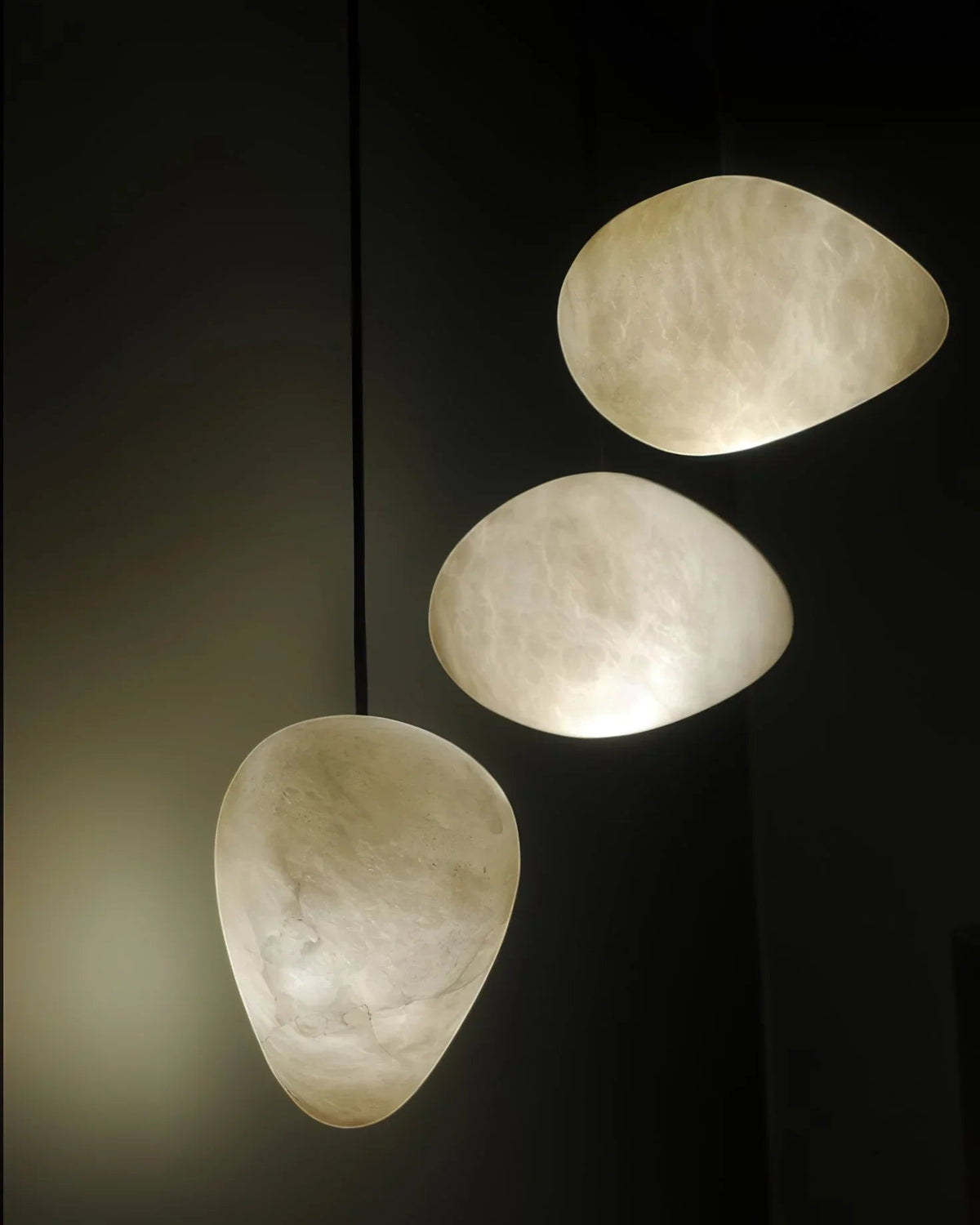 Pebble Alabaster Pendant Lamp – Alabaster detail 27