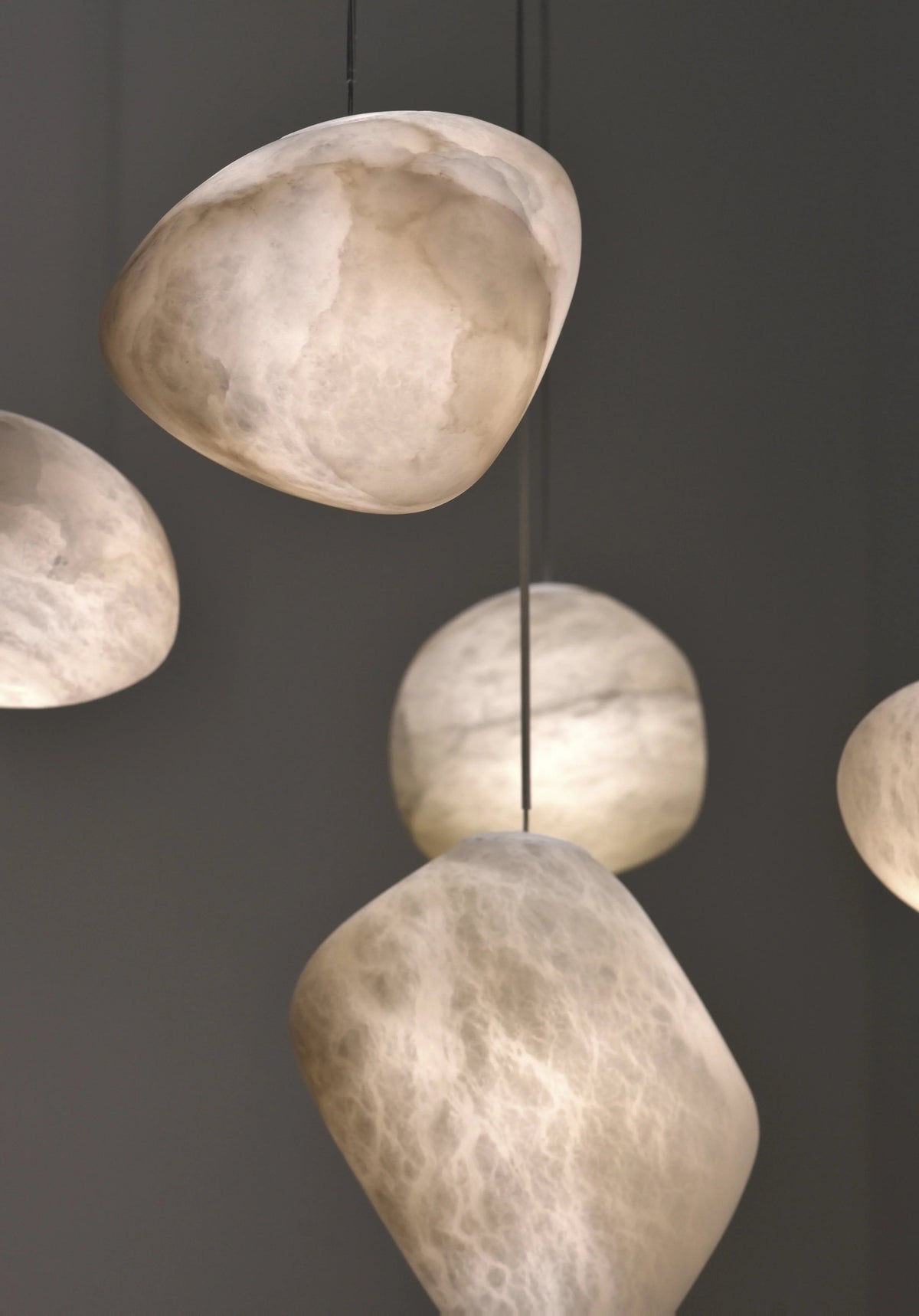 Pebble Alabaster Pendant Lamp – Alabaster detail 15