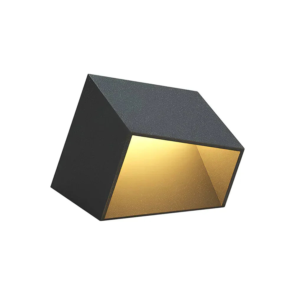 Garden Decoration Cube Outdoor Steel Light