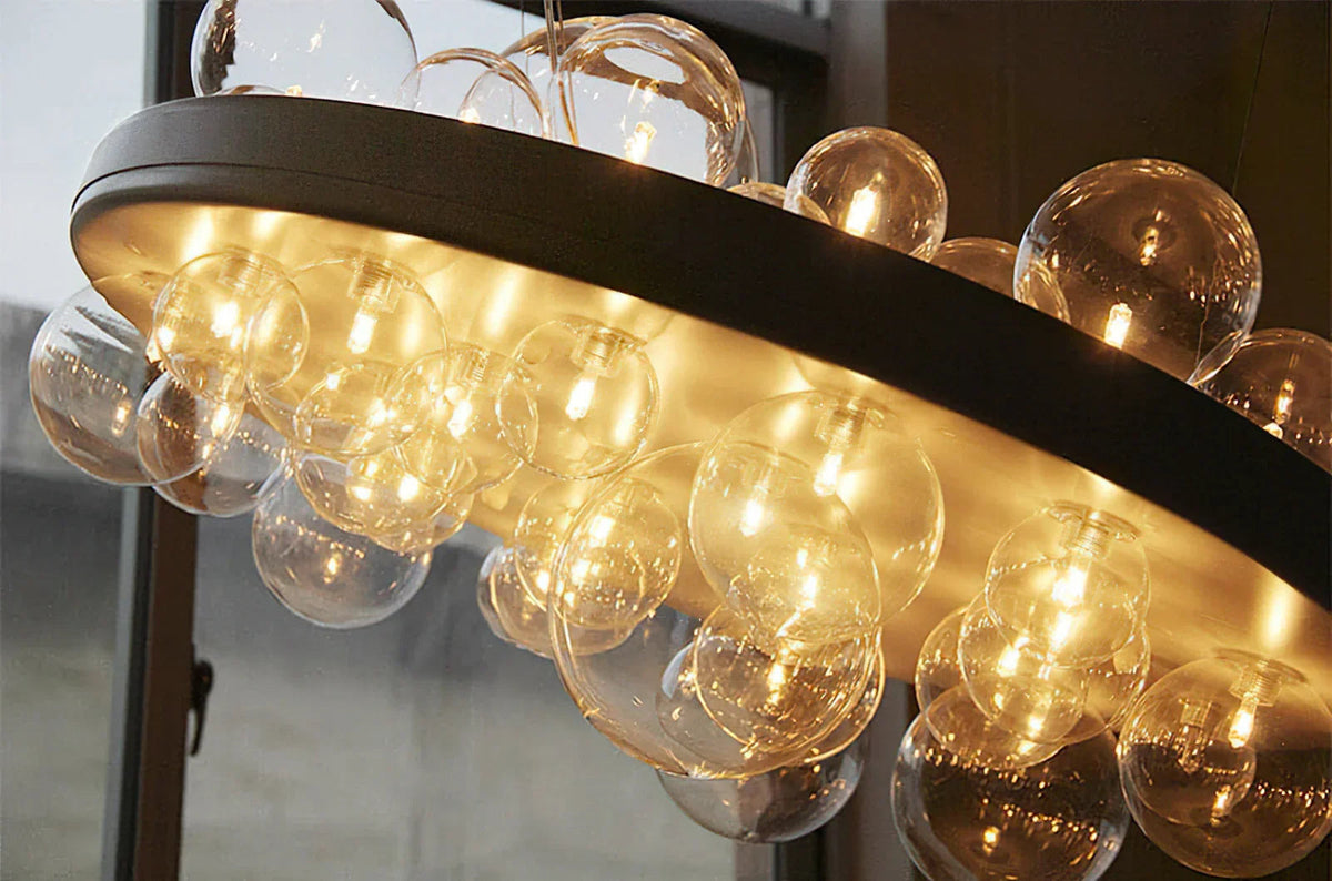 Gienah Ceiling Glass Chandelier – Glass detail 21