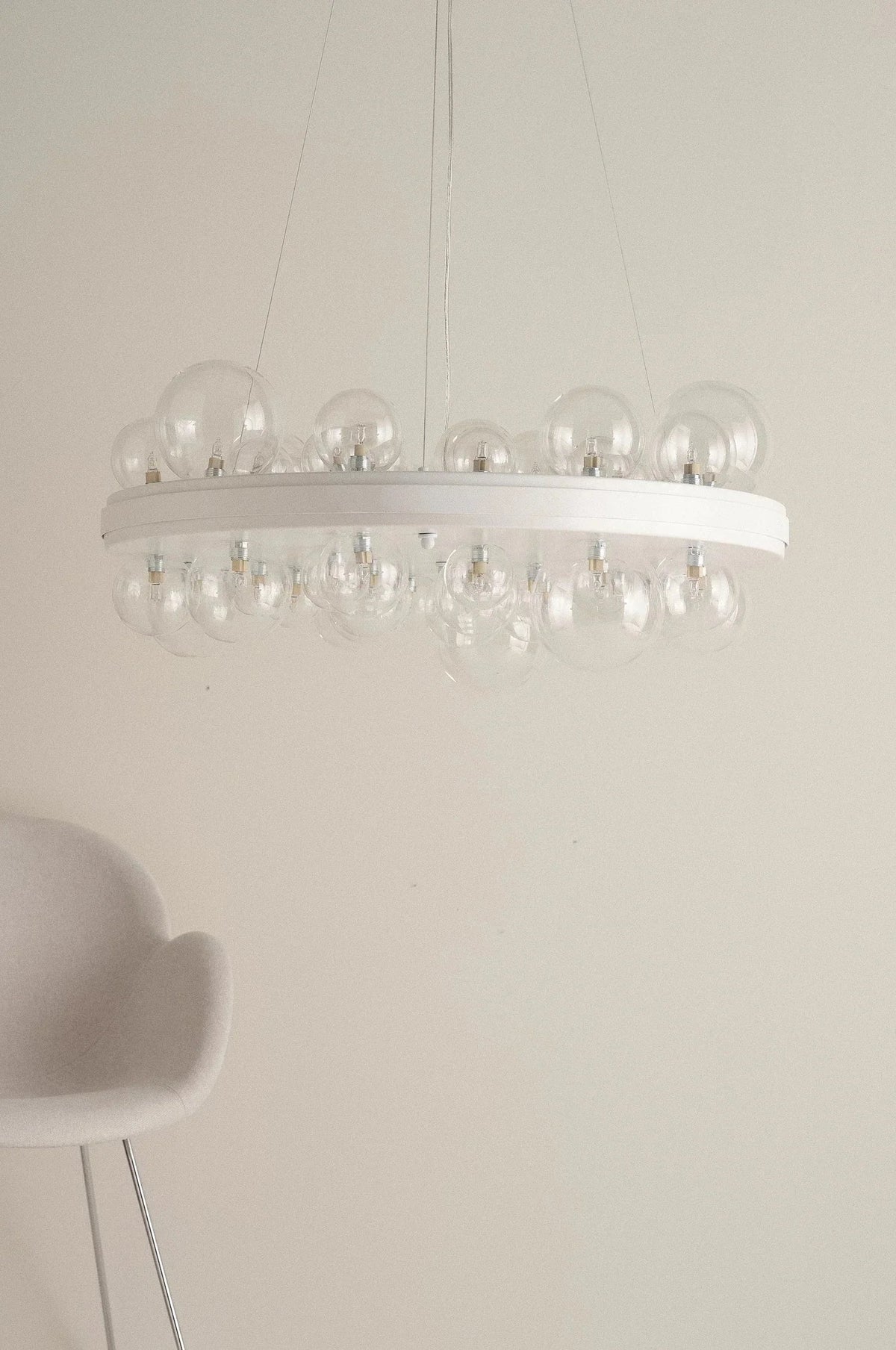 Gienah Ceiling Glass Chandelier – Glass detail 24