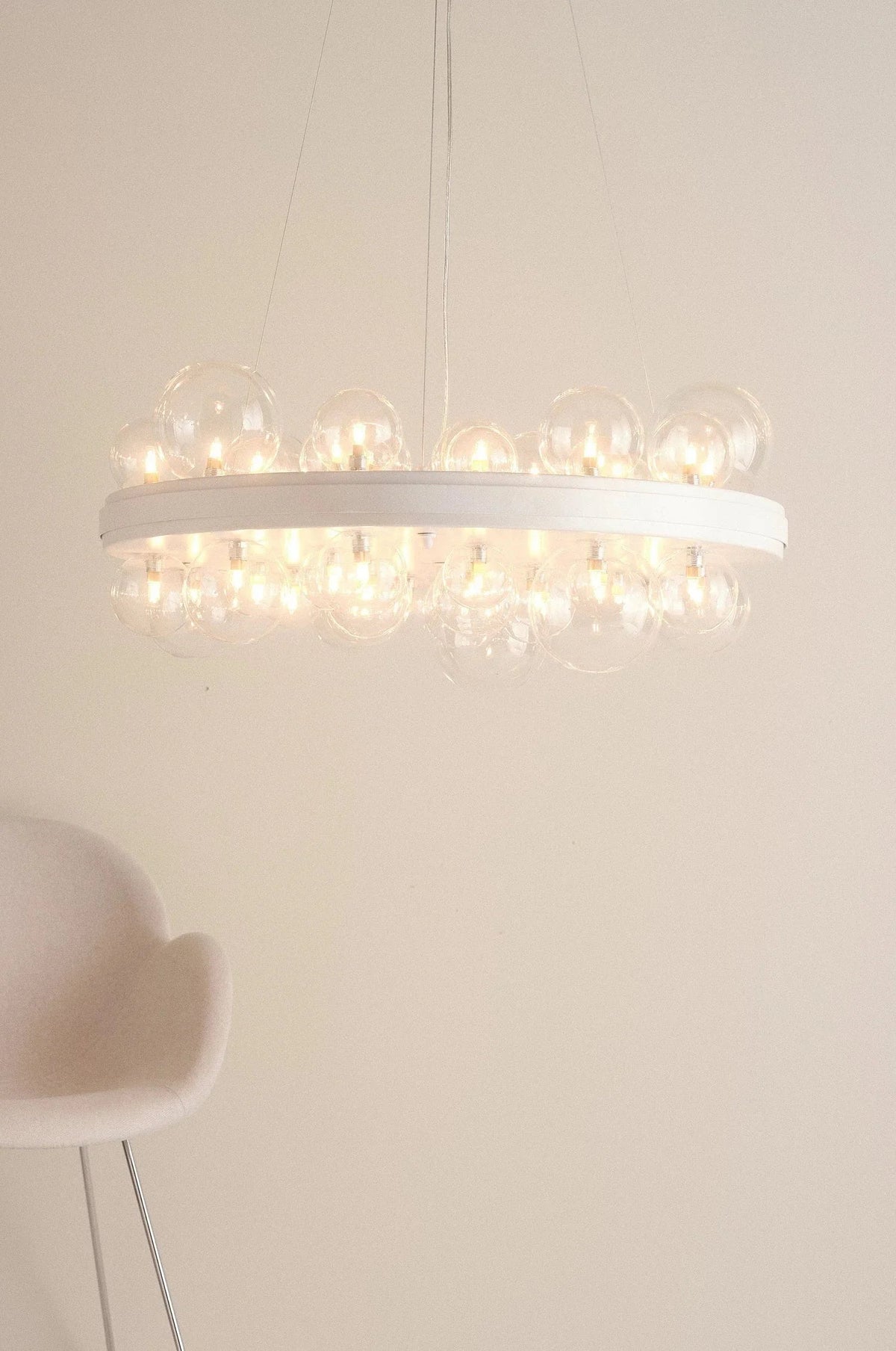 Gienah Ceiling Glass Chandelier – Glass detail 23