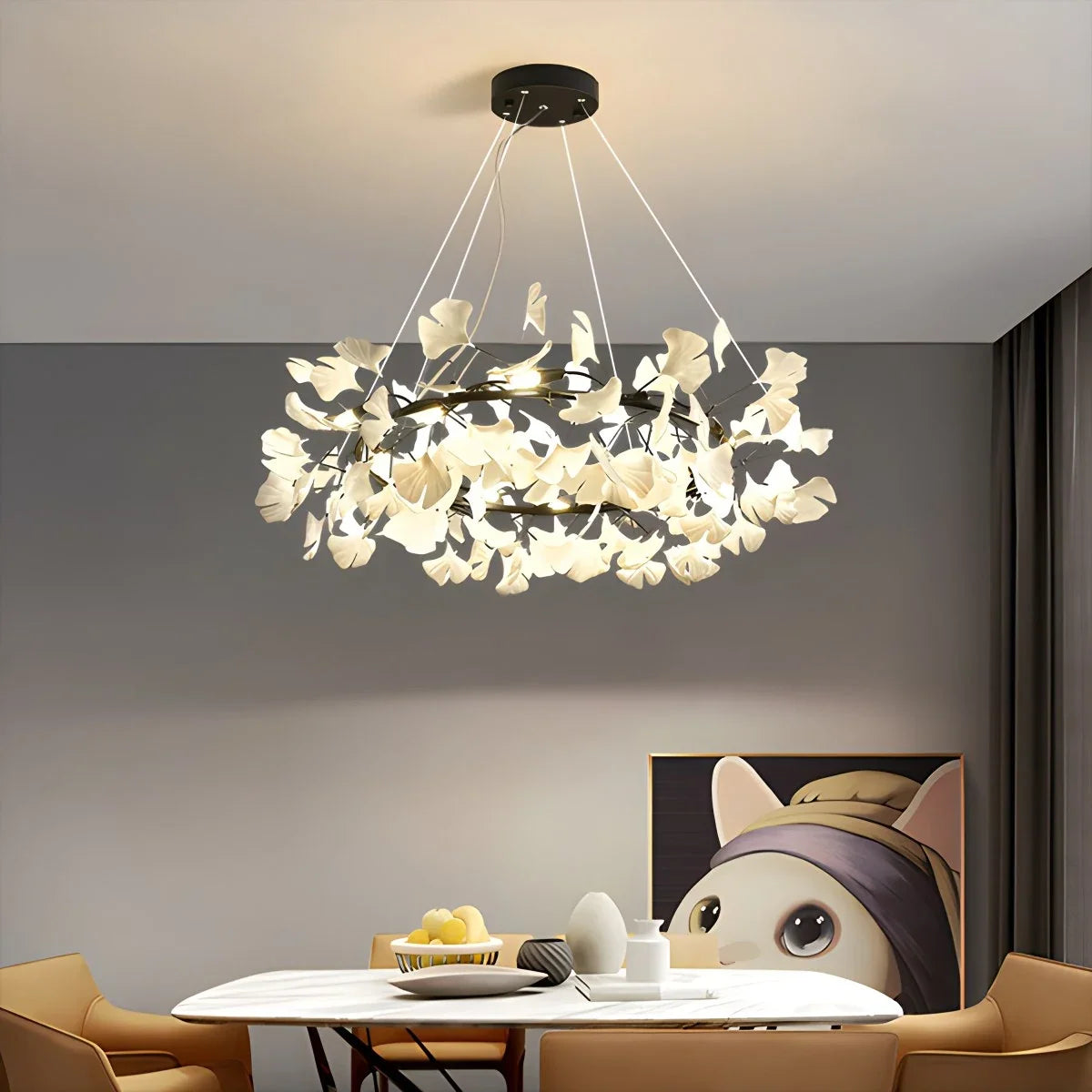 Ginkgo Chandelier-C Hanging Light Fixtures – detail 24